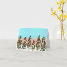 Family of Christmas Trees