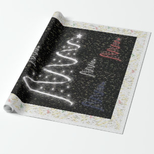 Family of Christmas Trees - Wrapping Paper