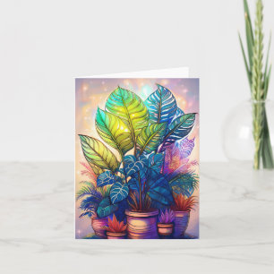 Family of Houseplants Card