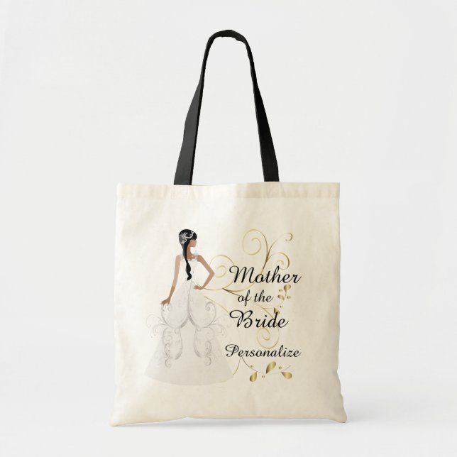 Family of the Bride Wedding Party  Tote Bag (Front)