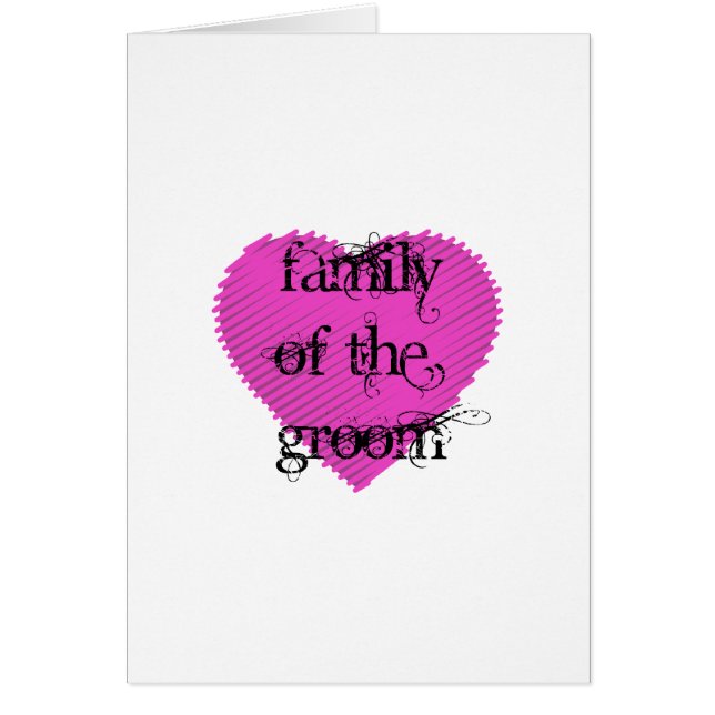 Family of the Groom (Front)