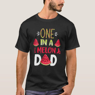 Family One In A Melon Dada Birthday Party Matching T-Shirt