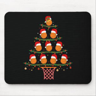Family Pajama Sets Christmas Matching Basketball X Mouse Pad