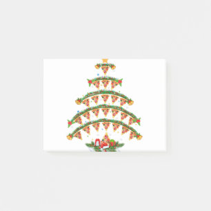 Family Pajama Sets Christmas Matching Pizza Xmas T Post-it Notes