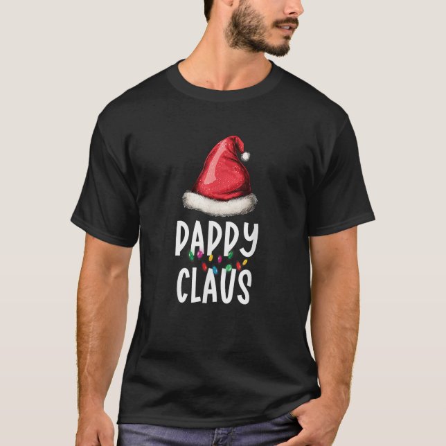 Family Pappy Claus Christmas Santa s Pajama Matchi T-Shirt (Front)