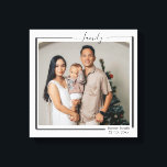 Family Personalized Photo and Text Typography Canv Canvas Print<br><div class="desc">Family Personalized Photo and Text Typography wall art - Canvas Print from - add your own photograph and text to this great canvas</div>