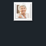 Family Personalized Photo and Text Typography Canvas Print<br><div class="desc">Family Personalized Photo and Text Typography wall art - Canvas Print from - add your own photograph and text to this great canvas</div>