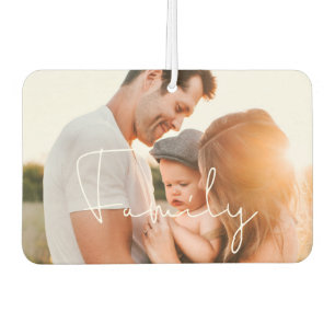 Family Personalized picture Air Freshener