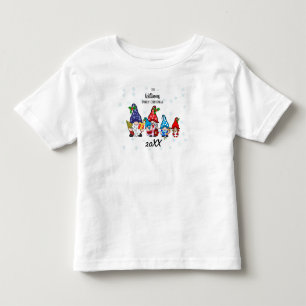 Family Personalized Toddler Family Gnomes boy baby T-shirt