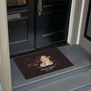 Family Pet personalized  doormat