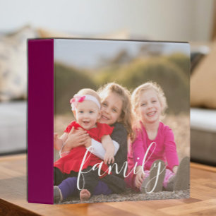 Family Photo Album Binder