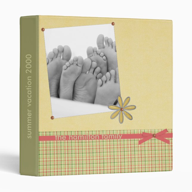 Family Photo Binder (Front/Spine)