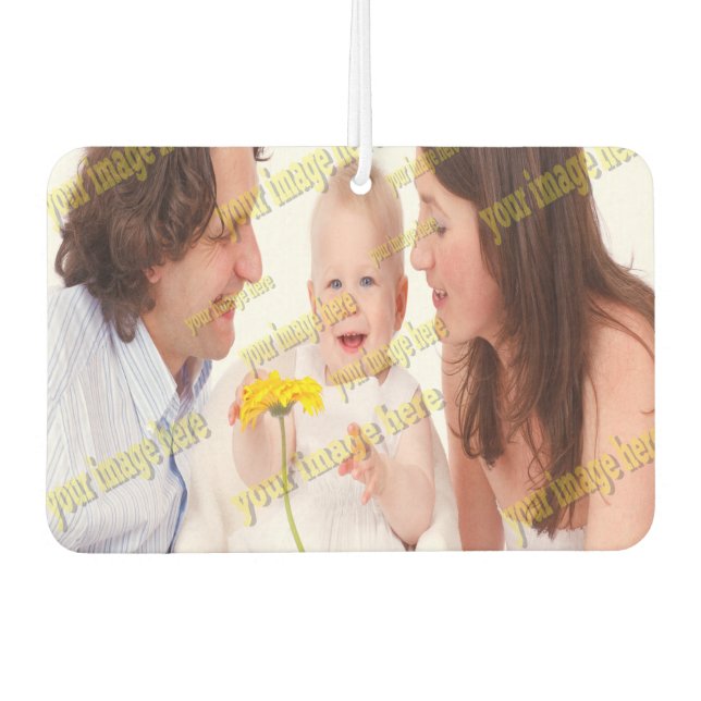 Family Photo Budget Special Cool Air Freshener (Front)