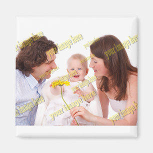 Family Photo Budget Special Cool Magnet