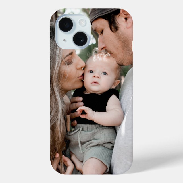 Family Photo Case-Mate iPhone Case (Back)