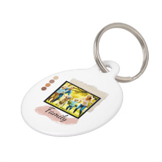 Family Photo: Cherish Every Moment Pet Tag