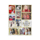 Family Photo Collage 11 Pictures Marble Gold Easy