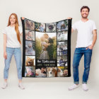 Family Photo Collage 15 Pictures + Name Black Easy