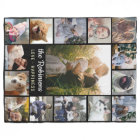 Family Photo Collage 15 Pictures + Name Black Easy