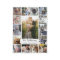 Family Photo Collage 15 Pictures + Name Grey White