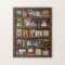 Family Photo Collage Antique Bookcase Personalized