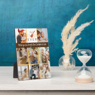 Family Photo Collage Best Dad Ever Fathers Day Plaque