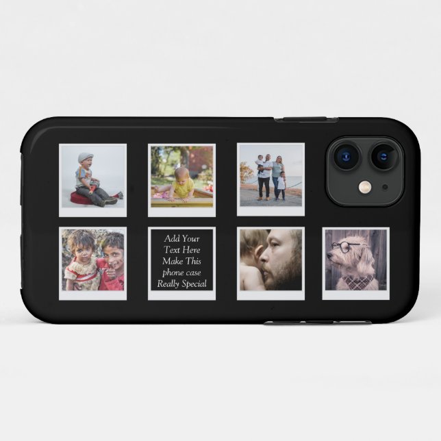 Family Photo Collage Create Your Own Case-Mate iPh Case-Mate iPhone Case (Back (Horizontal))