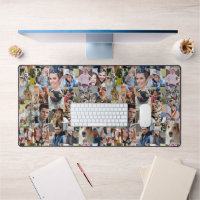 Family Photo Collage Custom 24 Pic Puzzle Shape