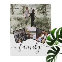 Family Photo Collage Custom Personalized