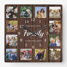 Family Photo collage Grandparent Gift
