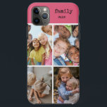 Family Photo Collage Pink 4 Picture I Phone Case<br><div class="desc">Keep your loved ones close with this delightful Family Photo Collage Pink 4-Picture iPhone Case, designed to showcase four of your favourite family photos against a soft, heartwarming pink background. This Case-Mate case lets you personalize your phone with treasured moments, capturing the joy and connection of family in a stylish...</div>