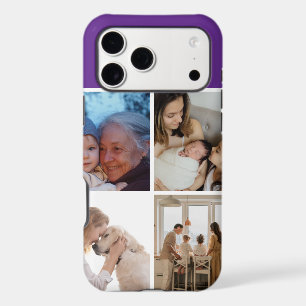 Family Photo Collage purple  4 Picture