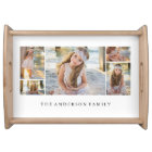 Family Photo Collage | Serving Tray