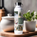 Family Photo Collage Together Is Our Favourite Water Bottle<br><div class="desc">Here is a possible marketing text for a water bottle with 11 photo square layout collage for family and 1 square on the left with the quote Together is our favourite place to be: Are you looking for a unique and personalized gift for your loved ones? Do you want to...</div>