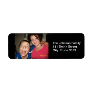 Family Photo Custom Address Labels
