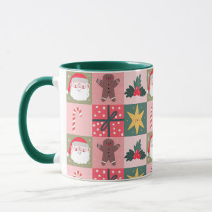 Family Photo gift  Colored Noel Christmas Mug