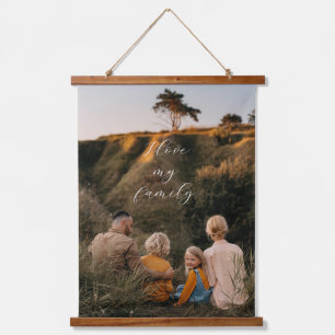 Family Photo Hanging Tapestry