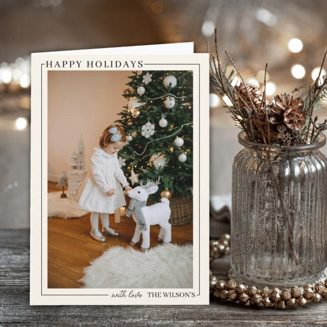 Family Photo Holiday Card Custom Christmas  (Creator Uploaded)