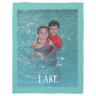 Family Photo Kid's Customized Fleece Blanket