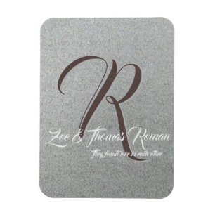 Family photo magnet for fridge