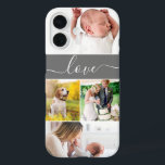 Family Photo Memories Love Script Custom iPhone 16 Case<br><div class="desc">Looking for the perfect gift to make mom's day extra special? Look no further than the Custom Family Photo Mom Memories Love Script Case-Mate iPhone Case. This personalized phone case is a unique and memorable way to show your love and appreciation to mom. Personalizing mom's new phone case makes it...</div>