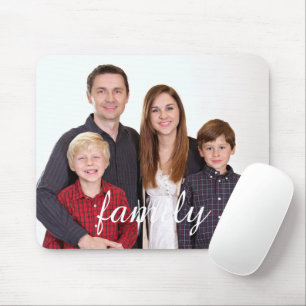 Family Photo Mouse Pad