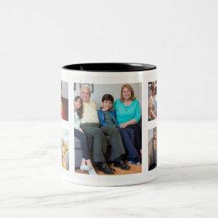 Family Photo Mug - Personalized Collage Coffee Cup