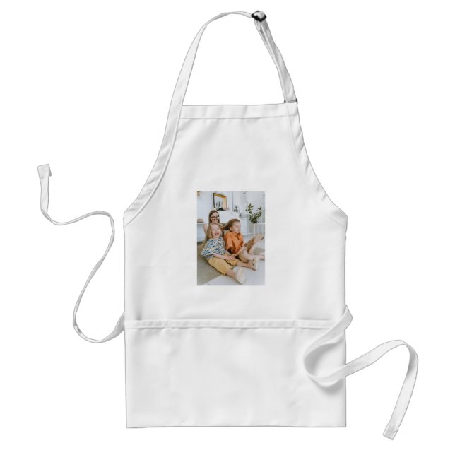 Family Photo  Personalized Gift - Cooking Pocket Standard Apron (Front)