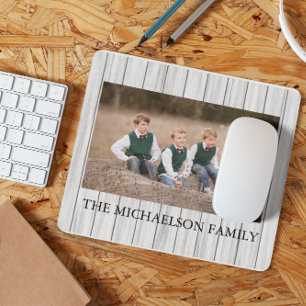 Family Photo Personalized Mouse Pad