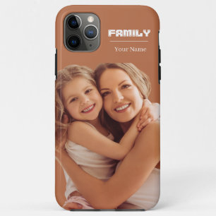 Family Photo Pink 1 Picture iPhone 11 Pro Max Case