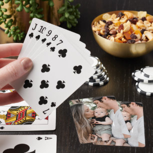 Family Photo Playing Cards