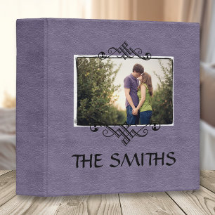 Family Photo Scrapbook Album Binder UltraViolet