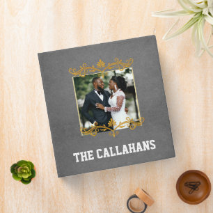 Family Photo Scrapbook Album•Celestia blue Binder