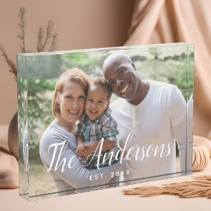 Family Photo Script Simple Block